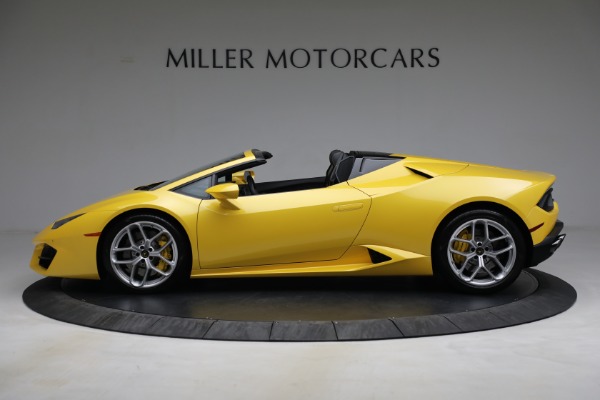 Used 2017 Lamborghini Huracan LP 580-2 Spyder for sale Sold at Aston Martin of Greenwich in Greenwich CT 06830 3