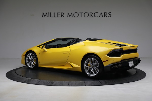 Used 2017 Lamborghini Huracan LP 580-2 Spyder for sale Sold at Aston Martin of Greenwich in Greenwich CT 06830 4