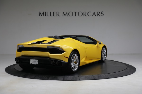 Used 2017 Lamborghini Huracan LP 580-2 Spyder for sale Sold at Aston Martin of Greenwich in Greenwich CT 06830 7