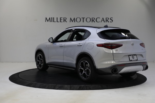 New 2022 Alfa Romeo Stelvio Ti for sale Sold at Miller Motorcars Aston Martin in Greenwich CT 06830 5