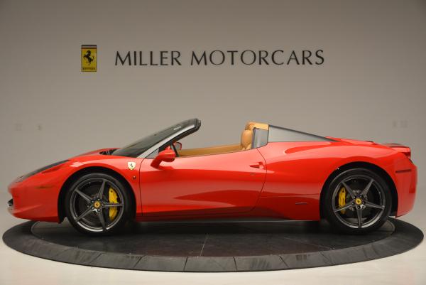 Used 2013 Ferrari 458 Spider for sale Sold at Aston Martin of Greenwich in Greenwich CT 06830 3