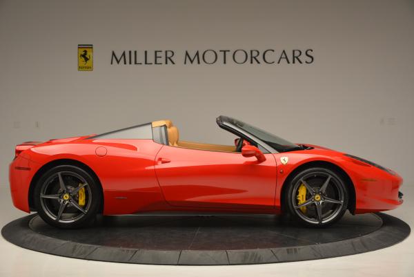 Used 2013 Ferrari 458 Spider for sale Sold at Aston Martin of Greenwich in Greenwich CT 06830 9