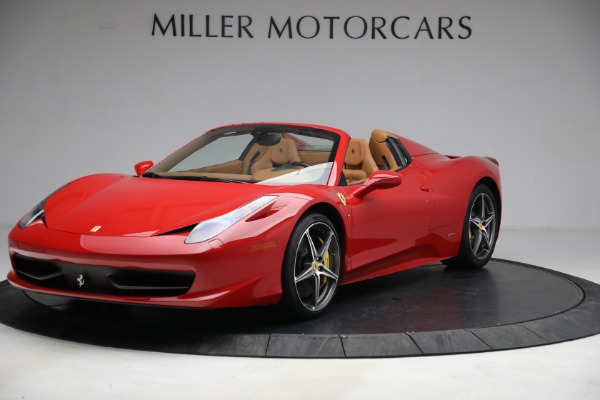 Used 2013 Ferrari 458 Spider for sale Sold at Aston Martin of Greenwich in Greenwich CT 06830 2