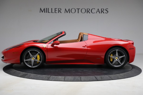 Used 2013 Ferrari 458 Spider for sale Sold at Aston Martin of Greenwich in Greenwich CT 06830 4