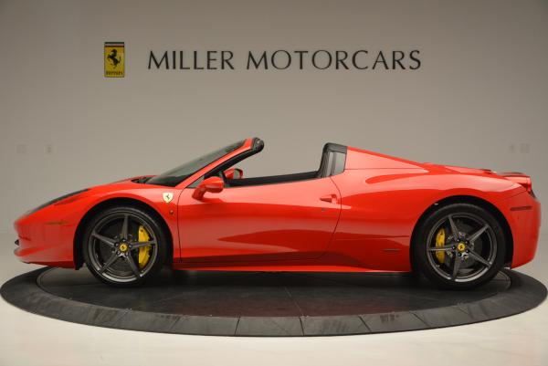 Used 2015 Ferrari 458 Spider for sale Sold at Aston Martin of Greenwich in Greenwich CT 06830 3