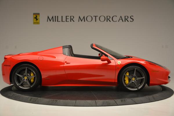 Used 2015 Ferrari 458 Spider for sale Sold at Aston Martin of Greenwich in Greenwich CT 06830 9