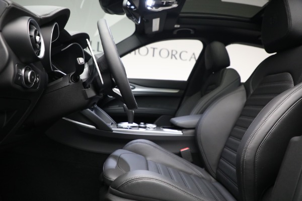 New 2022 Alfa Romeo Stelvio Veloce for sale Sold at Miller Motorcars Aston Martin in Greenwich CT 06830 14