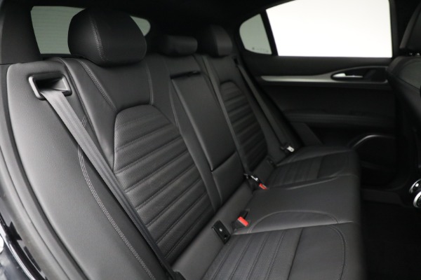 New 2022 Alfa Romeo Stelvio Veloce for sale Sold at Miller Motorcars Aston Martin in Greenwich CT 06830 28
