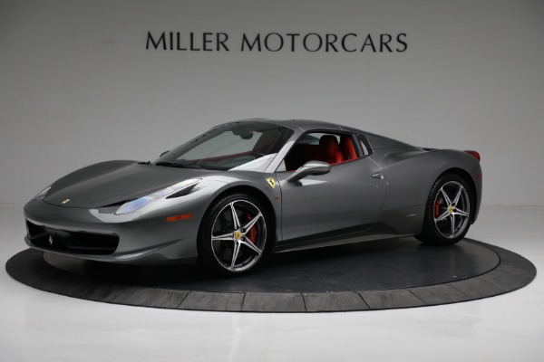 Used 2015 Ferrari 458 Spider for sale Sold at Aston Martin of Greenwich in Greenwich CT 06830 14