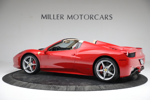 Used 2014 Ferrari 458 Spider for sale Sold at Aston Martin of Greenwich in Greenwich CT 06830 4