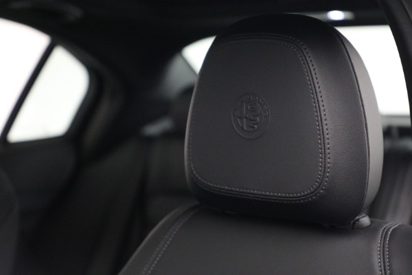New 2022 Alfa Romeo Giulia Veloce for sale Sold at Miller Motorcars Aston Martin in Greenwich CT 06830 16