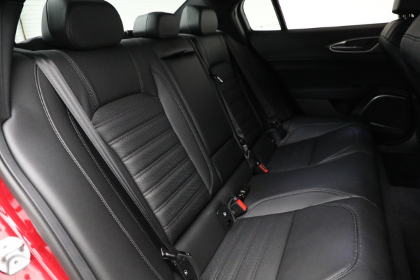 New 2022 Alfa Romeo Giulia Veloce for sale Sold at Miller Motorcars Aston Martin in Greenwich CT 06830 27