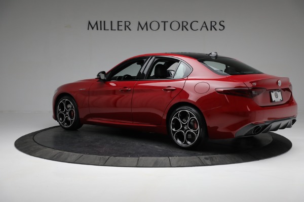 New 2022 Alfa Romeo Giulia Veloce for sale Sold at Miller Motorcars Aston Martin in Greenwich CT 06830 4