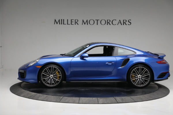 Used 2017 Porsche 911 Turbo S for sale Sold at Aston Martin of Greenwich in Greenwich CT 06830 3