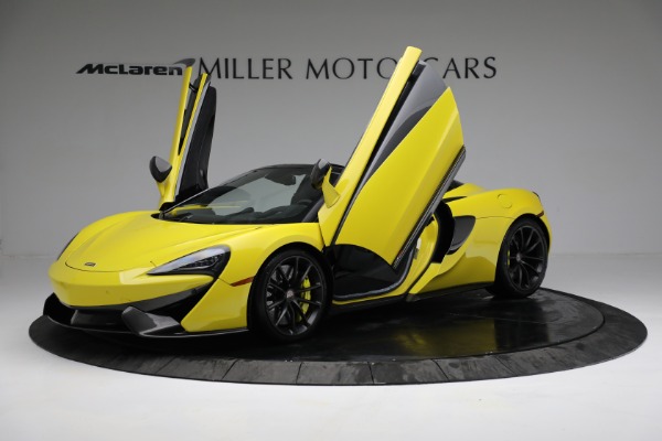 Used 2018 McLaren 570S Spider for sale $202,900 at Aston Martin of Greenwich in Greenwich CT 06830 14