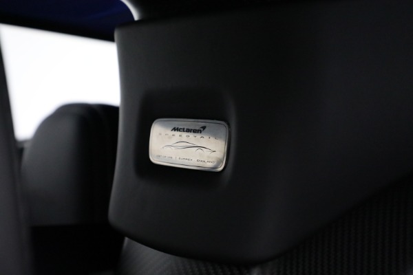Used 2020 McLaren Speedtail for sale $3,175,000 at Aston Martin of Greenwich in Greenwich CT 06830 24