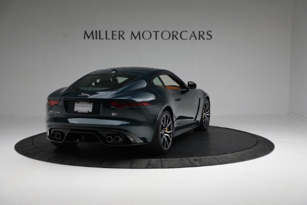 Used 2018 Jaguar F-TYPE SVR for sale Sold at Miller Motorcars Aston Martin in Greenwich CT 06830 7