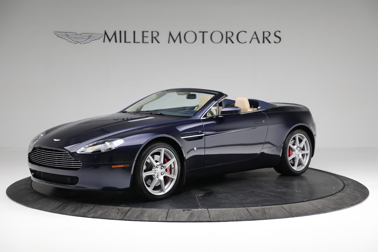 Used 2007 Aston Martin V8 Vantage Roadster for sale Sold at Aston Martin of Greenwich in Greenwich CT 06830 1