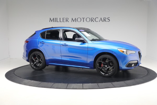 Used 2022 Alfa Romeo Stelvio Veloce for sale Sold at Miller Motorcars Aston Martin in Greenwich CT 06830 10