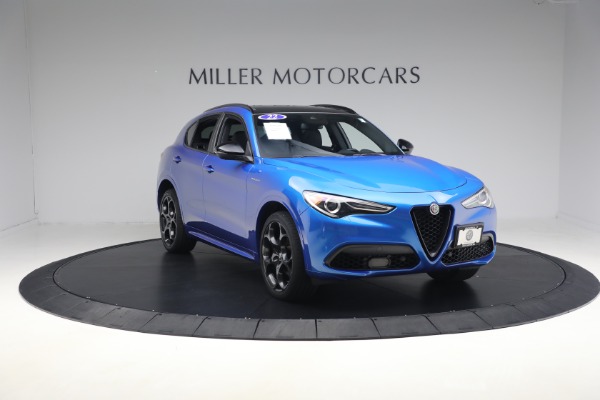 Used 2022 Alfa Romeo Stelvio Veloce for sale Sold at Miller Motorcars Aston Martin in Greenwich CT 06830 11