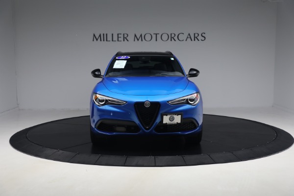 Used 2022 Alfa Romeo Stelvio Veloce for sale Sold at Miller Motorcars Aston Martin in Greenwich CT 06830 12