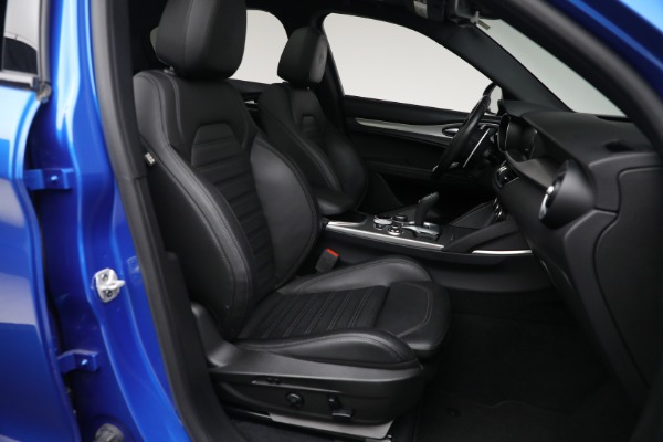 Used 2022 Alfa Romeo Stelvio Veloce for sale Sold at Miller Motorcars Aston Martin in Greenwich CT 06830 16