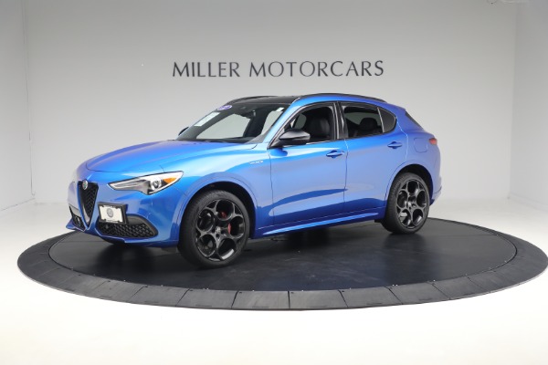 Used 2022 Alfa Romeo Stelvio Veloce for sale Sold at Miller Motorcars Aston Martin in Greenwich CT 06830 2