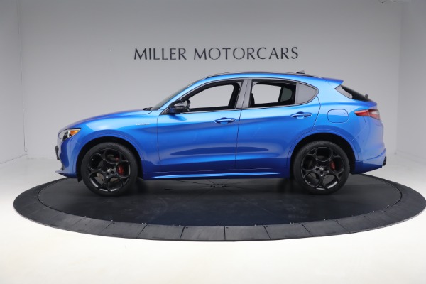 Used 2022 Alfa Romeo Stelvio Veloce for sale Sold at Miller Motorcars Aston Martin in Greenwich CT 06830 3