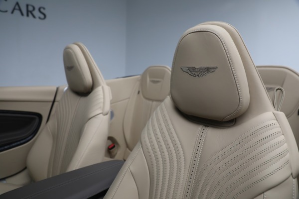 New 2022 Aston Martin DB11 Volante for sale $284,796 at Aston Martin of Greenwich in Greenwich CT 06830 24