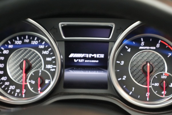 Used 2016 Mercedes-Benz G-Class AMG G 65 for sale Sold at Aston Martin of Greenwich in Greenwich CT 06830 27