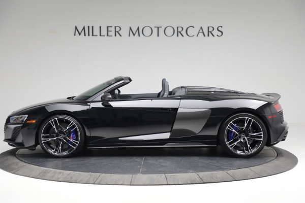 Used 2022 Audi R8 5.2 quattro V10 perform. Spyder for sale Sold at Aston Martin of Greenwich in Greenwich CT 06830 3