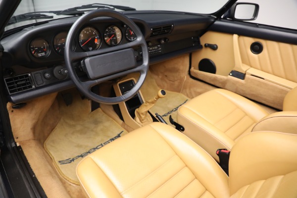 Used 1989 Porsche 911 Carrera Speedster for sale Sold at Aston Martin of Greenwich in Greenwich CT 06830 25