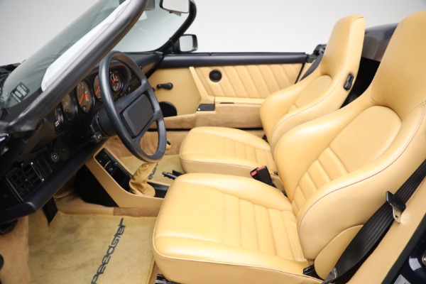 Used 1989 Porsche 911 Carrera Speedster for sale Sold at Aston Martin of Greenwich in Greenwich CT 06830 26