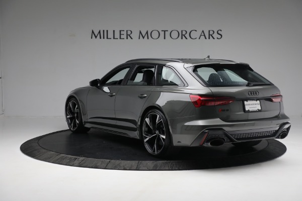 Used 2021 Audi RS 6 Avant 4.0T quattro Avant for sale $139,900 at Aston Martin of Greenwich in Greenwich CT 06830 5