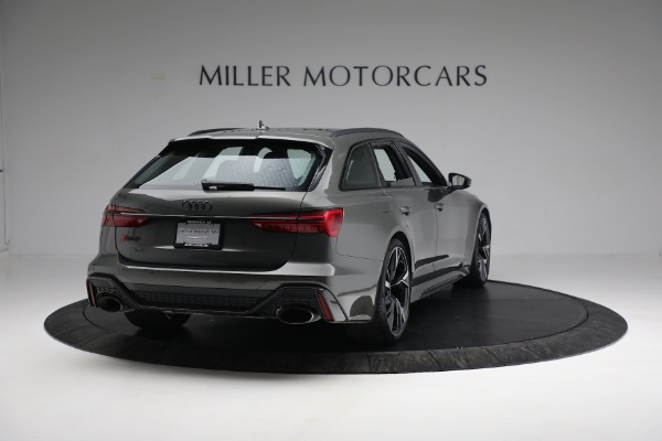 Used 2021 Audi RS 6 Avant 4.0T quattro Avant for sale $139,900 at Aston Martin of Greenwich in Greenwich CT 06830 7