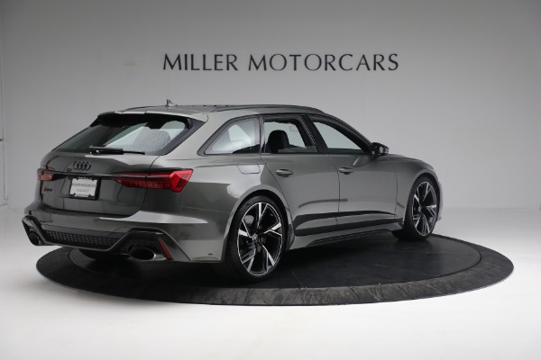 Used 2021 Audi RS 6 Avant 4.0T quattro Avant for sale $139,900 at Aston Martin of Greenwich in Greenwich CT 06830 8