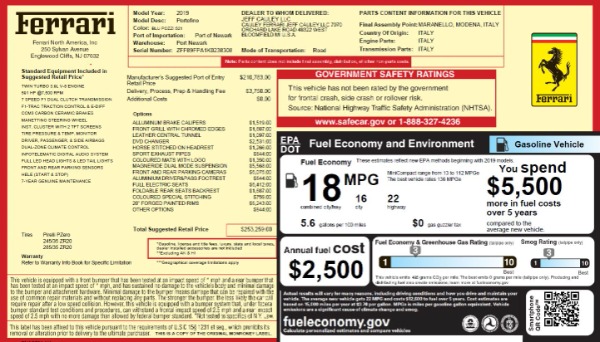 Used 2019 Ferrari Portofino for sale Sold at Aston Martin of Greenwich in Greenwich CT 06830 25