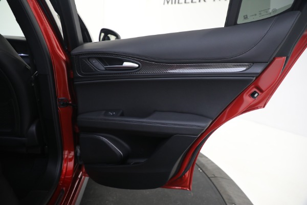 New 2023 Alfa Romeo Stelvio Quadrifoglio for sale Sold at Miller Motorcars Aston Martin in Greenwich CT 06830 24