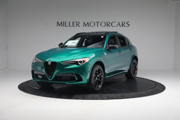 New 2022 Alfa Romeo Stelvio Quadrifoglio for sale Sold at Aston Martin of Greenwich in Greenwich CT 06830 1