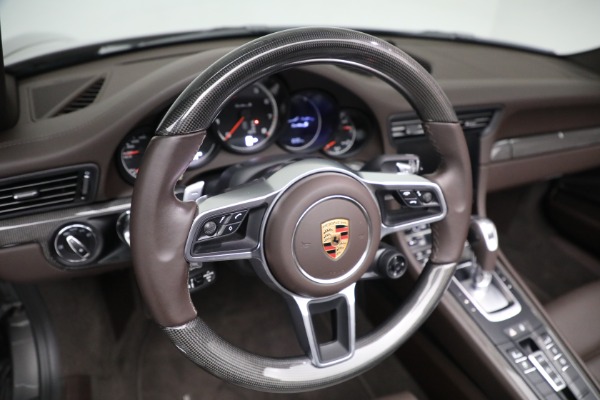 Used 2019 Porsche 911 Turbo S for sale $205,900 at Aston Martin of Greenwich in Greenwich CT 06830 18