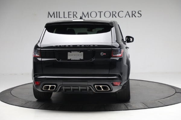 Used 2020 Land Rover Range Rover Sport SVR for sale Sold at Aston Martin of Greenwich in Greenwich CT 06830 4