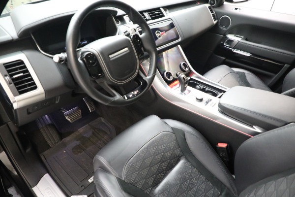 Used 2020 Land Rover Range Rover Sport SVR for sale Sold at Aston Martin of Greenwich in Greenwich CT 06830 8