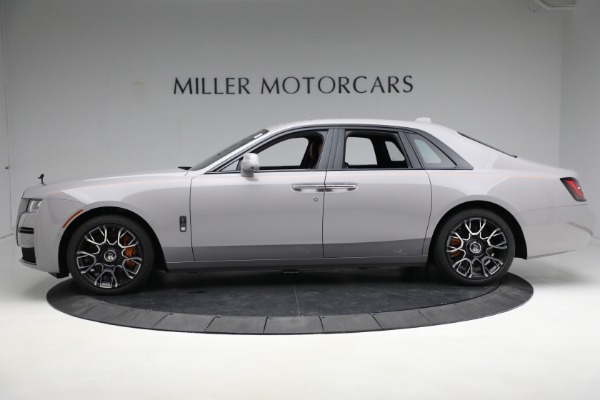 New 2023 Rolls-Royce Black Badge Ghost for sale $437,625 at Aston Martin of Greenwich in Greenwich CT 06830 4