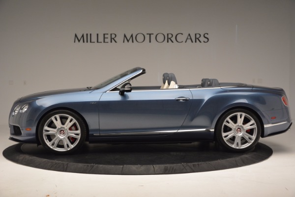 Used 2014 Bentley Continental GT V8 S Convertible for sale Sold at Aston Martin of Greenwich in Greenwich CT 06830 3