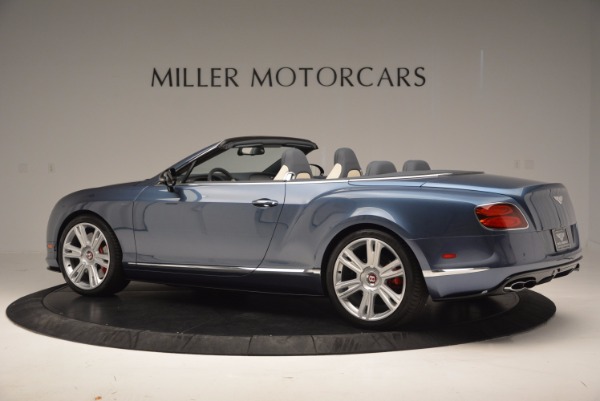 Used 2014 Bentley Continental GT V8 S Convertible for sale Sold at Aston Martin of Greenwich in Greenwich CT 06830 4