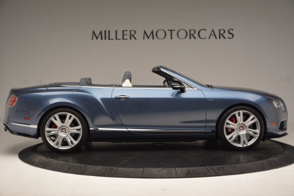 Used 2014 Bentley Continental GT V8 S Convertible for sale Sold at Aston Martin of Greenwich in Greenwich CT 06830 9
