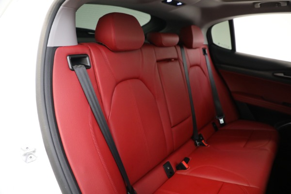Used 2021 Alfa Romeo Stelvio TI for sale Call for price at Aston Martin of Greenwich in Greenwich CT 06830 20
