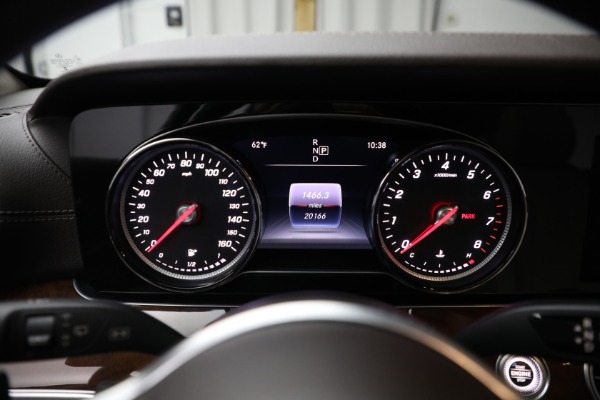 Used 2019 Mercedes-Benz E-Class E 450 4MATIC for sale Sold at Miller Motorcars Aston Martin in Greenwich CT 06830 21