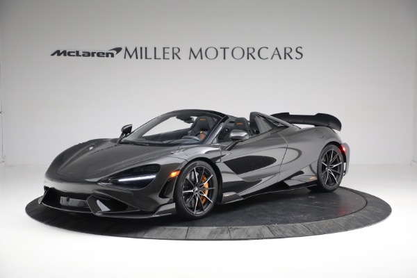 Used 2022 McLaren 765LT Spider for sale Sold at Miller Motorcars Aston Martin in Greenwich CT 06830 1