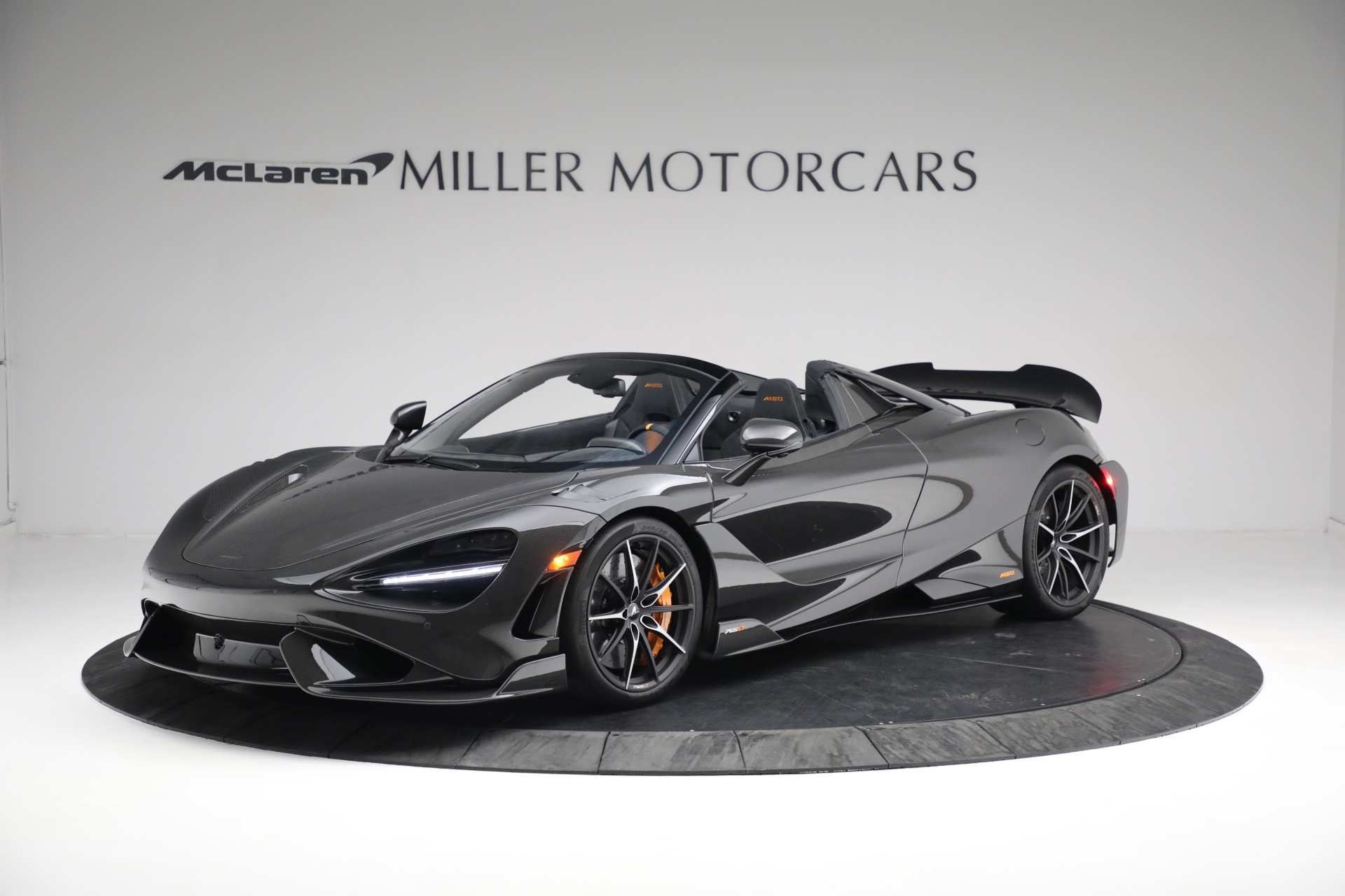 Used 2022 McLaren 765LT Spider for sale Sold at Miller Motorcars Aston Martin in Greenwich CT 06830 1